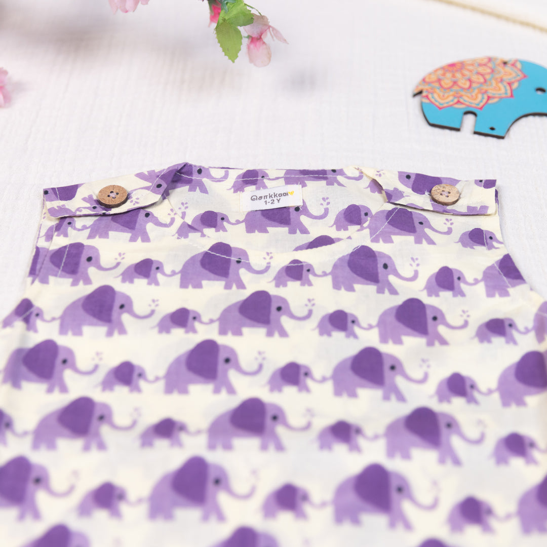 Lilac Elephant Co-ord Set