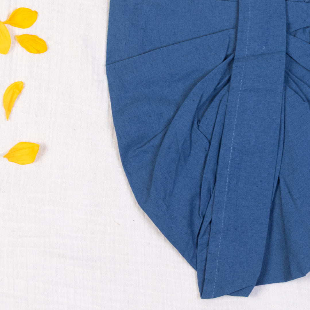 Sunshine Bloom Handloom  Dhoti set