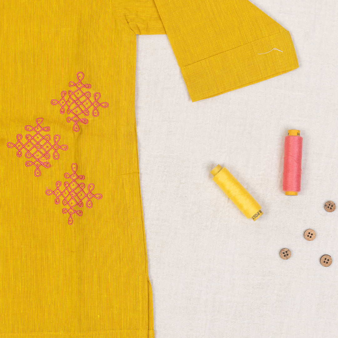 Mustard Yellow Kurta