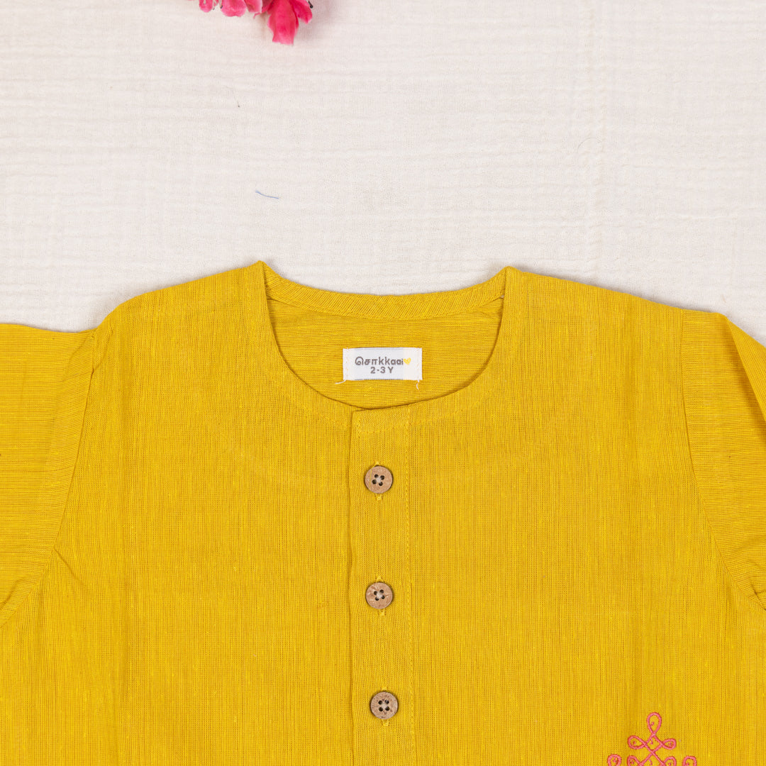 Mustard Yellow Kurta