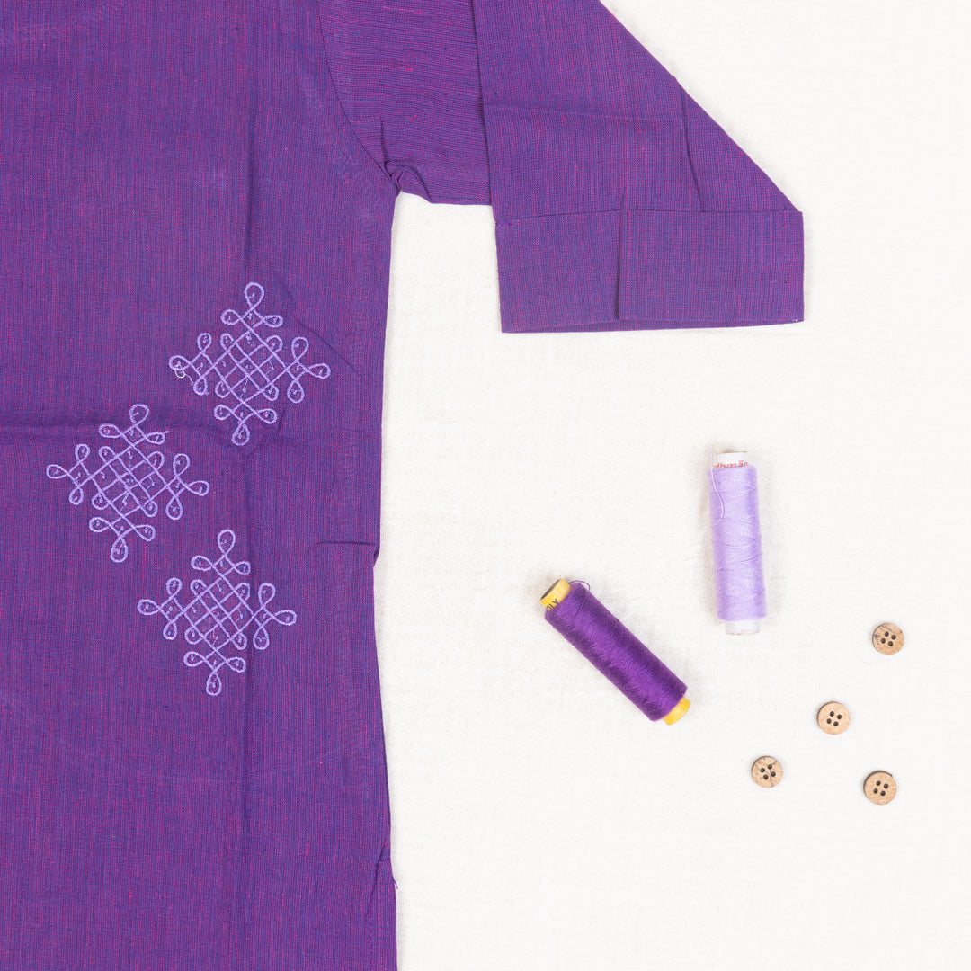 Royal Purple Kurta