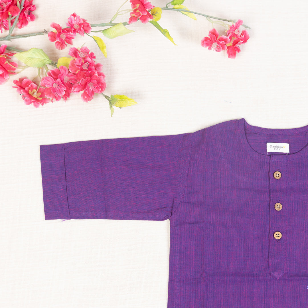 Royal Purple Kurta