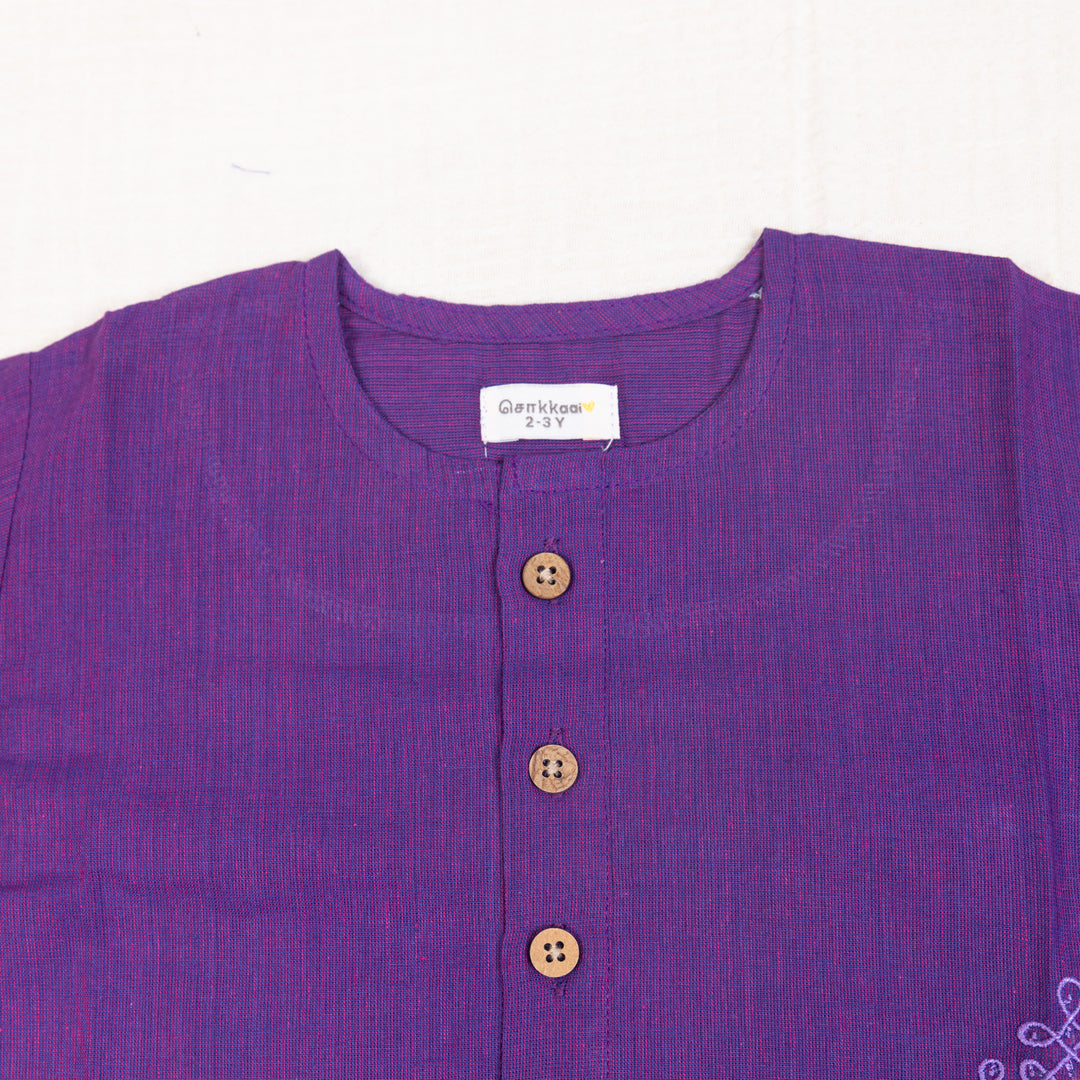 Royal Purple Kurta
