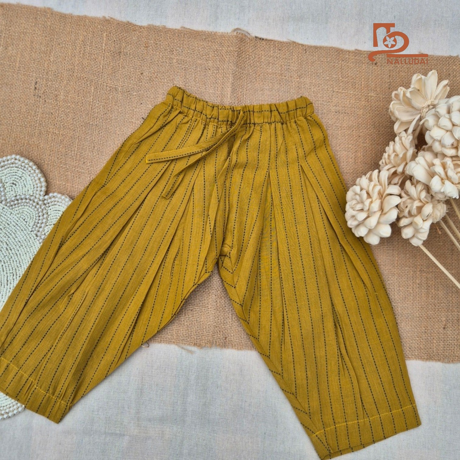 Emerald Grove Handloom Tie-up Tunic set