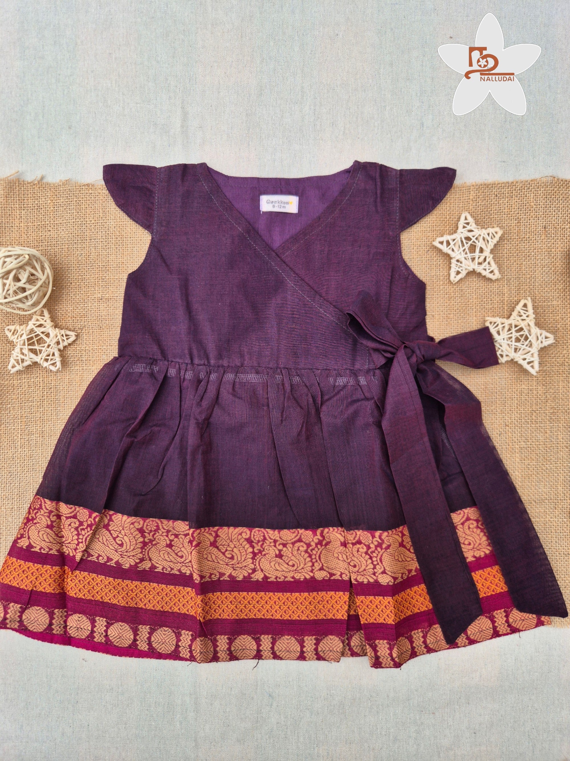 Royal Hertiage Cross Over Flared Frock