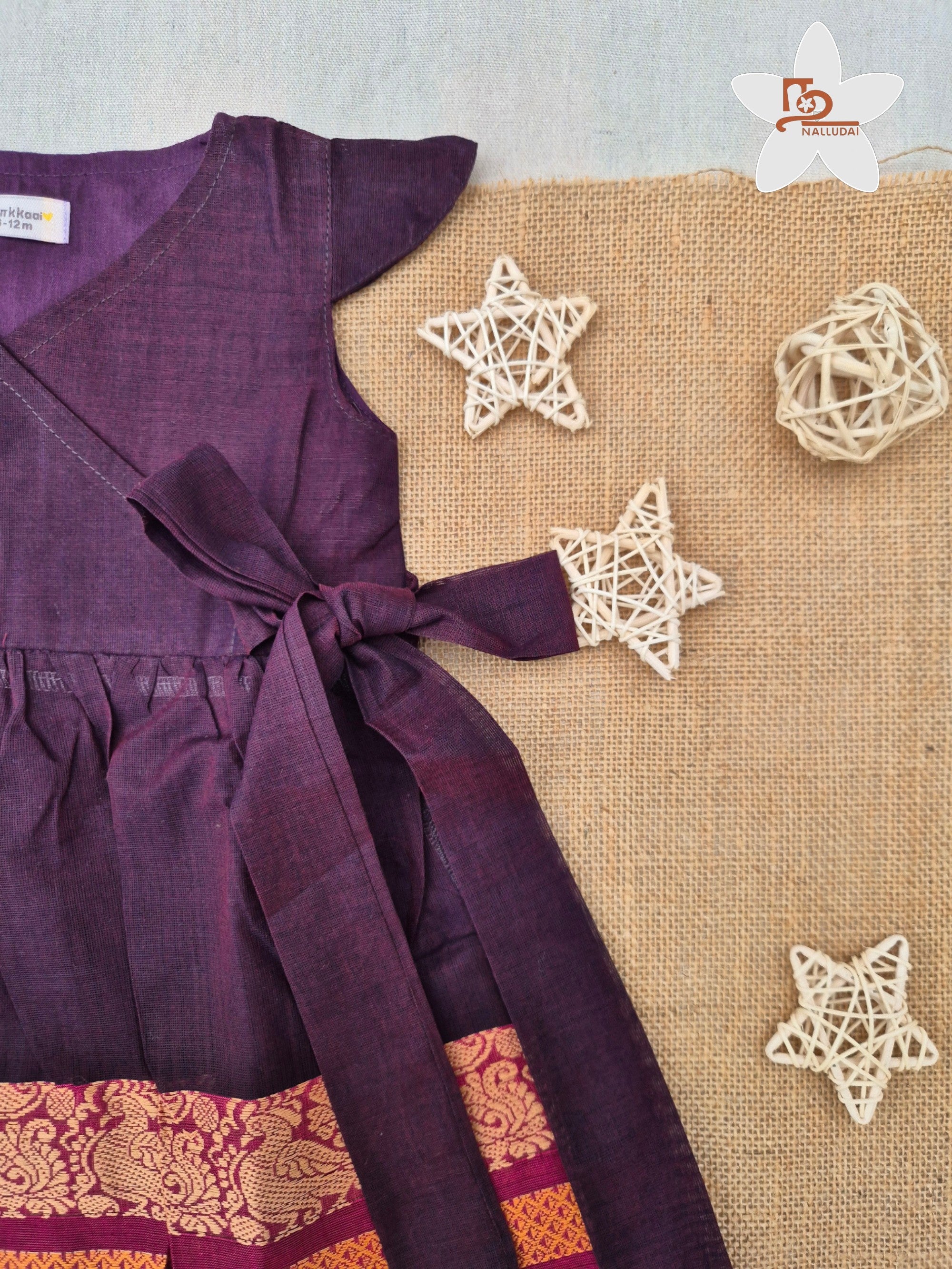 Royal Hertiage Cross Over Flared Frock