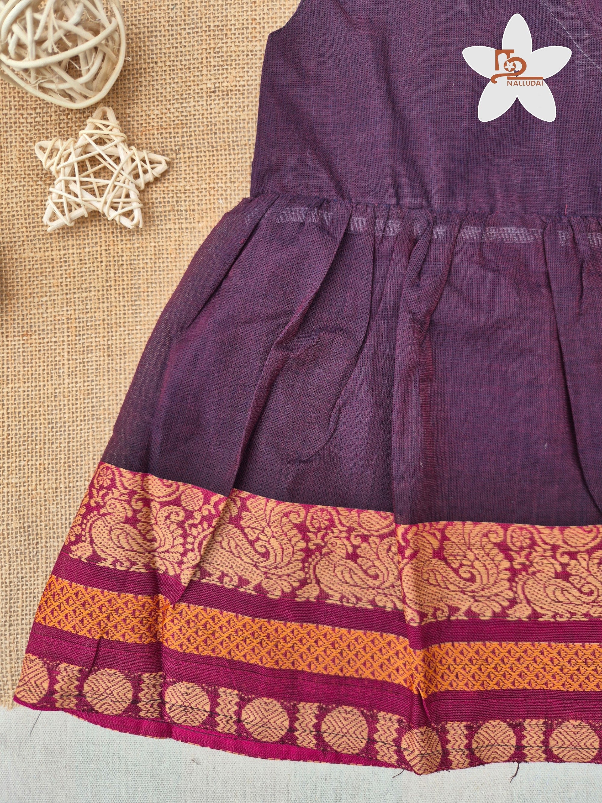 Royal Hertiage Cross Over Flared Frock