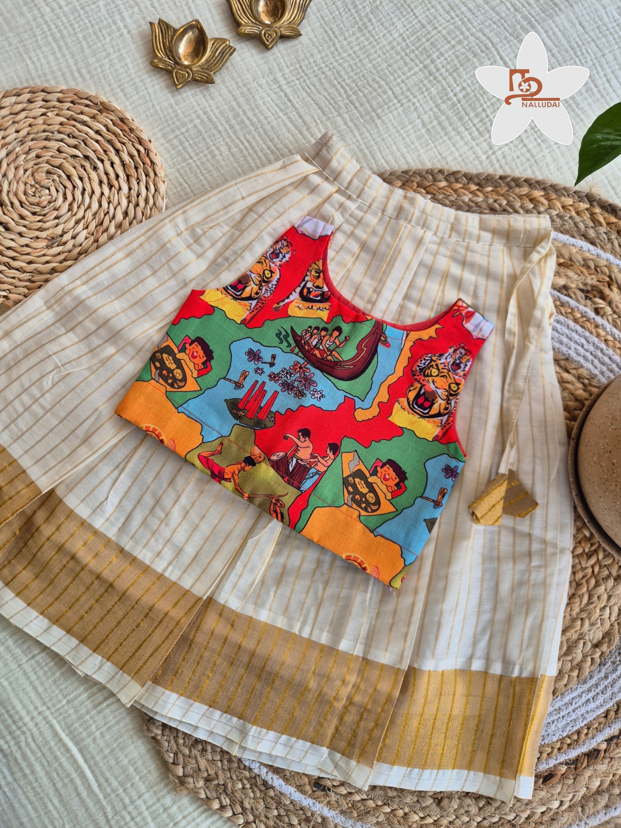 God's Own Carnival Skirt & Top set