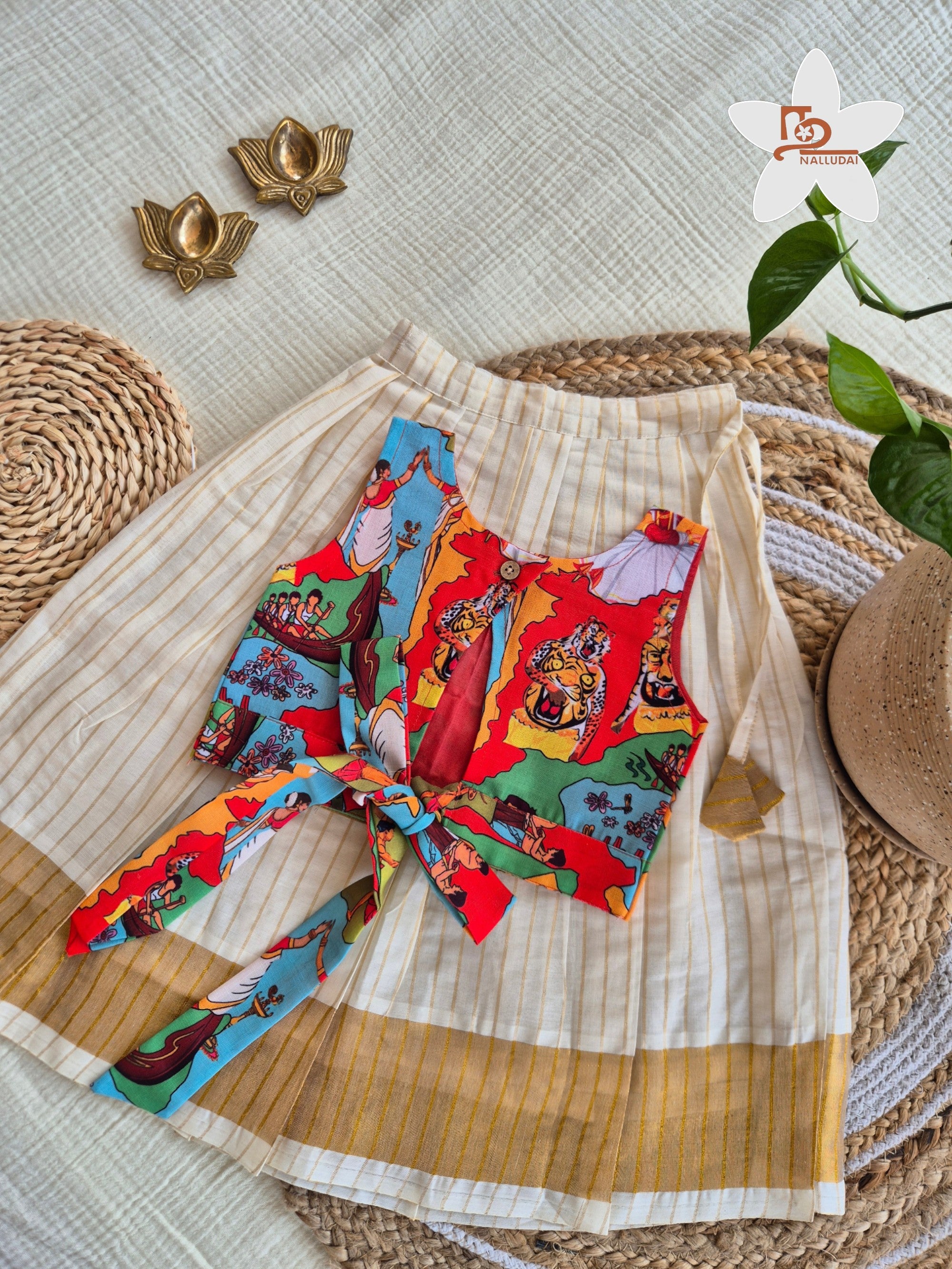 God's Own Carnival Skirt & Top set