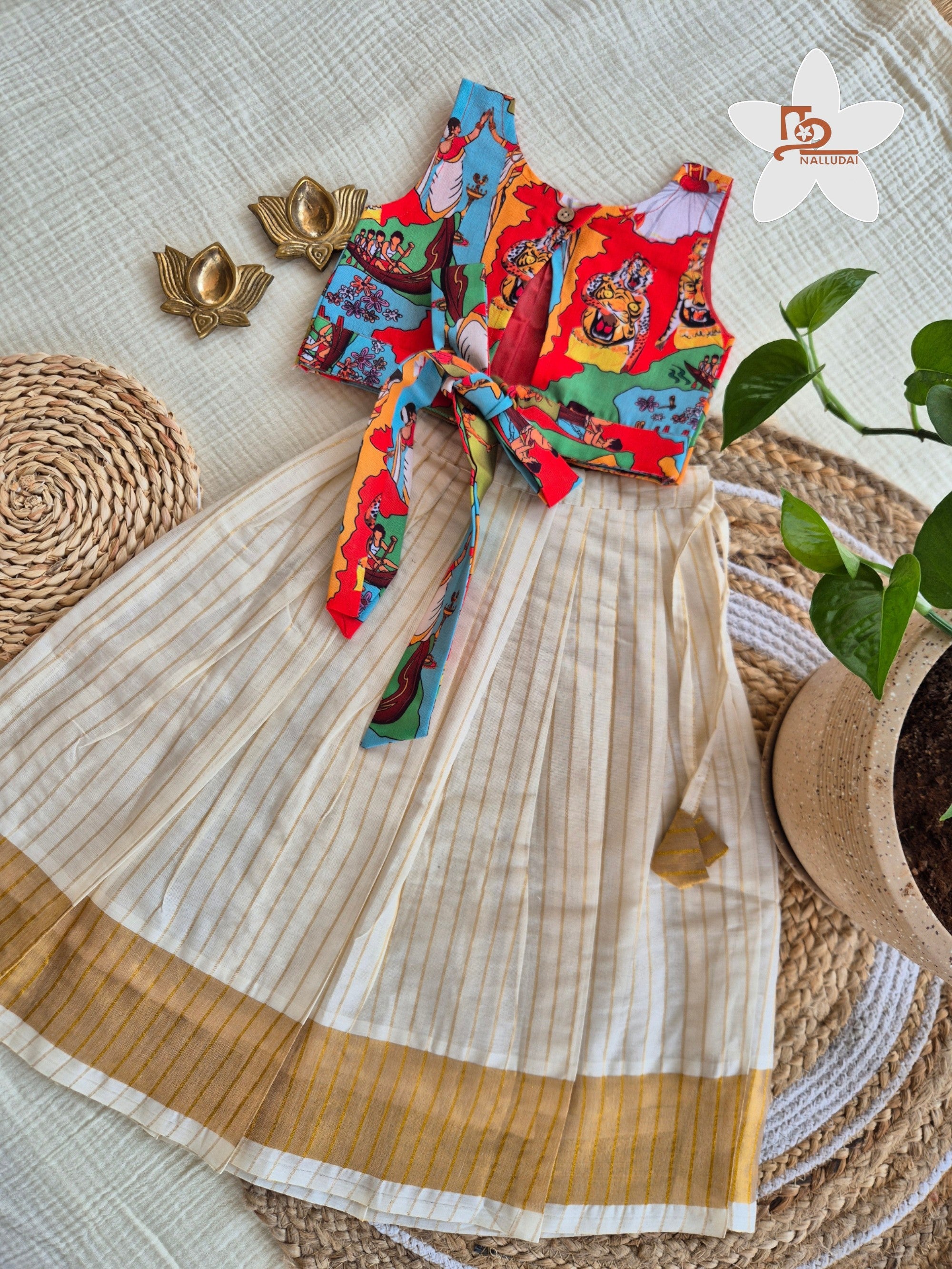 God's Own Carnival Skirt & Top set