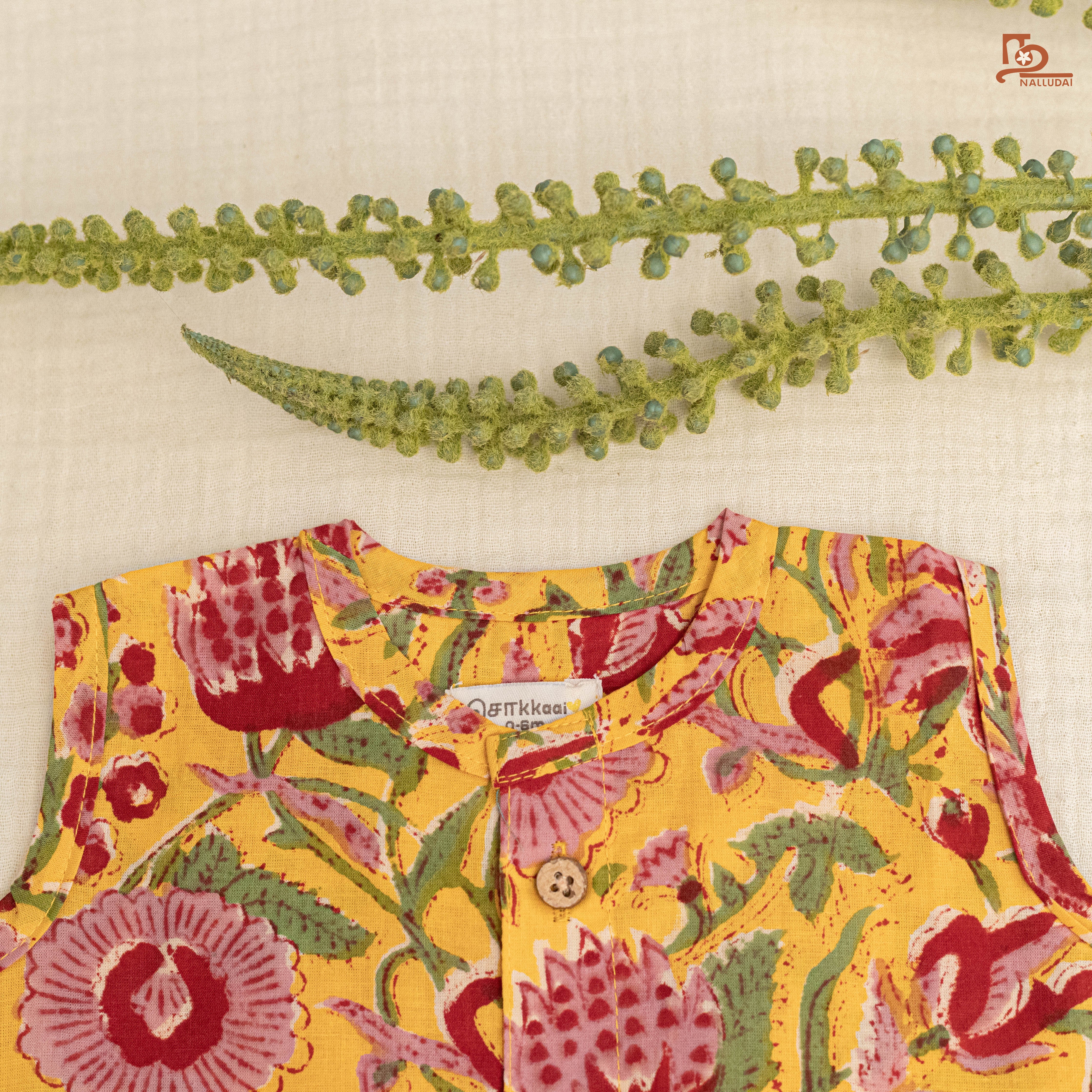 Marigold Garden Sleeveless Jabla