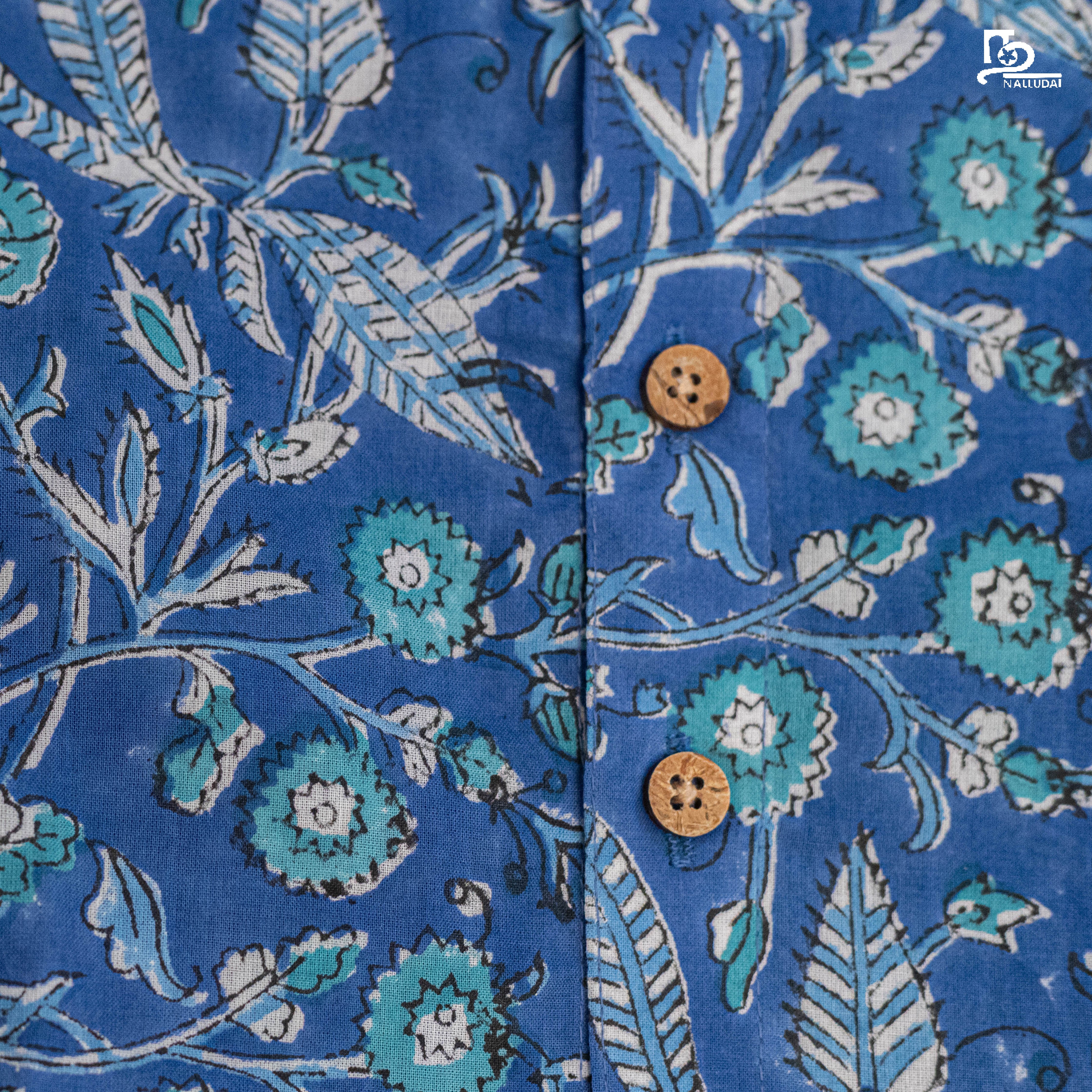 Indigo Bloom Sleeveless Jabla