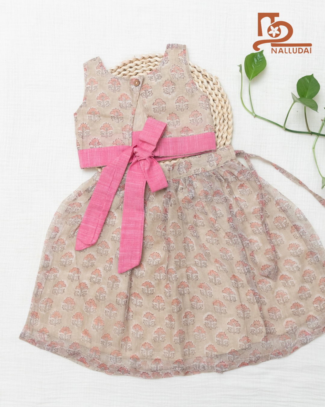 Misty Rosewood Kota Cotton Skirt & Top set