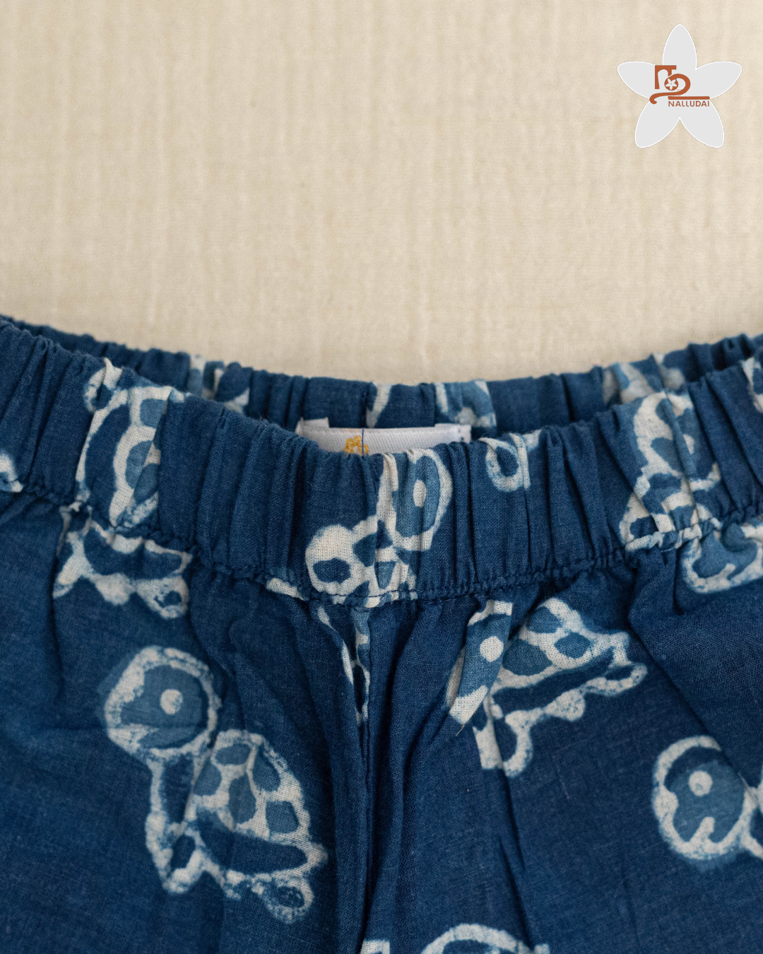 Indigo Turtle Jogger Pant