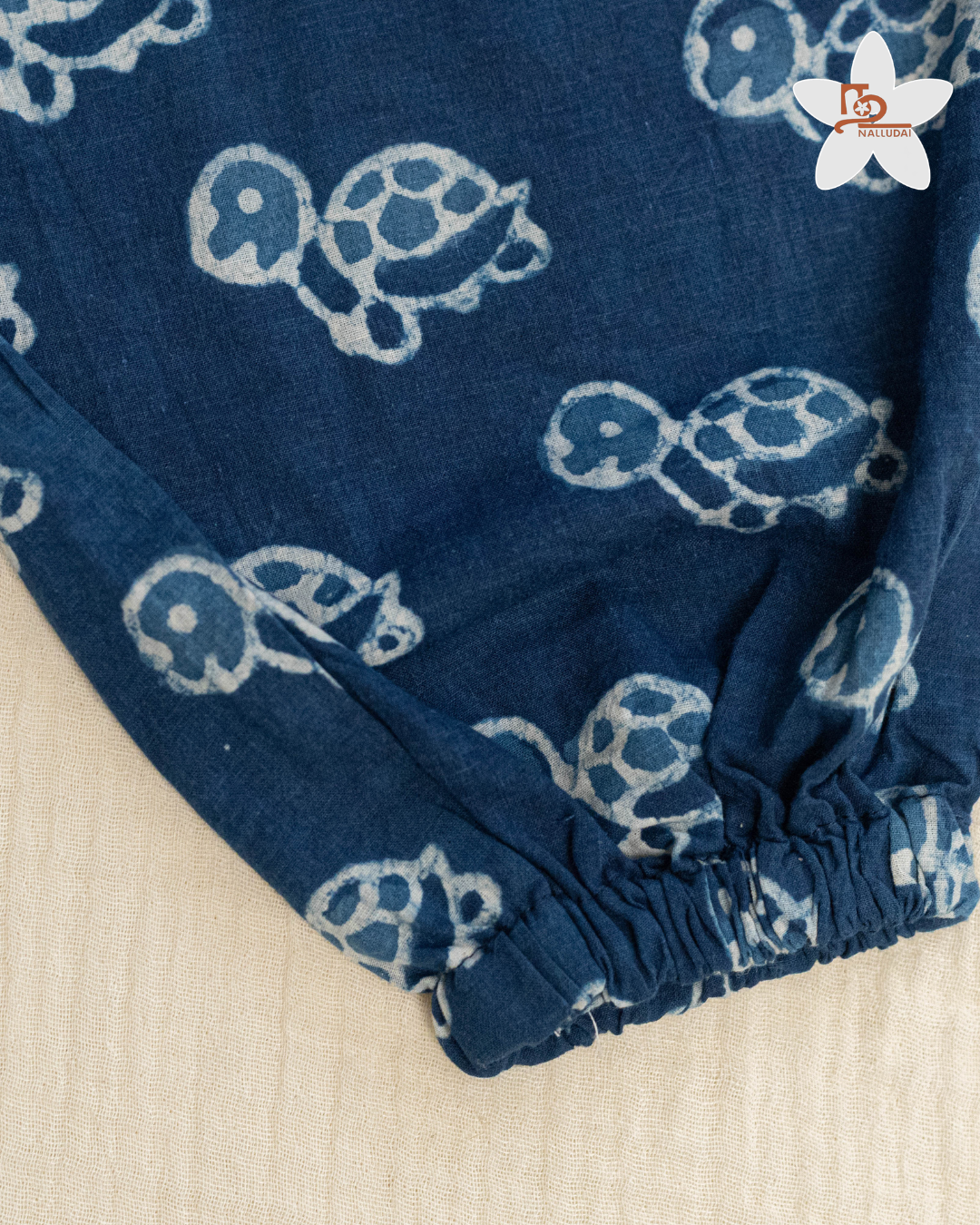 Indigo Turtle Jogger Pant