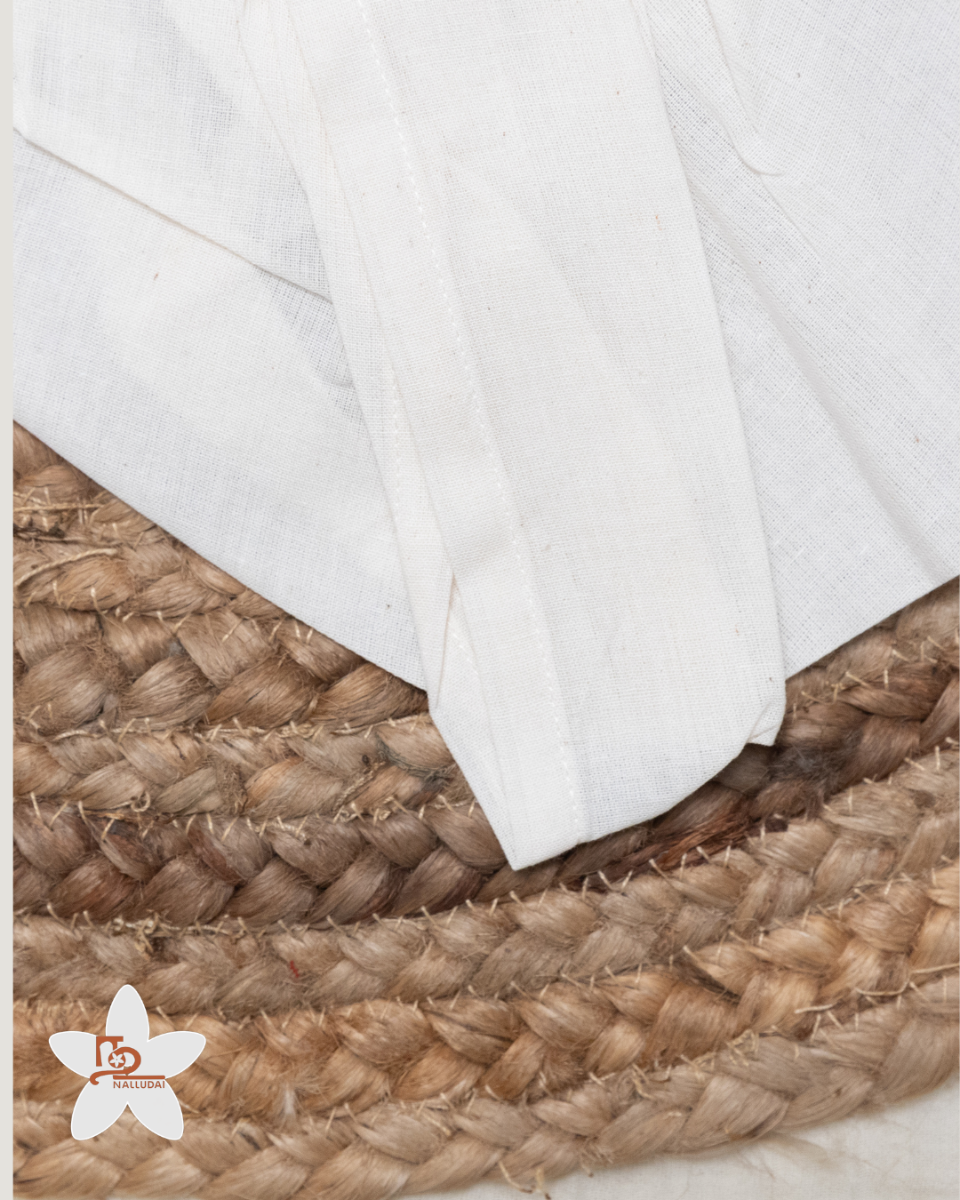 Off White Cotton Dhoti Pants