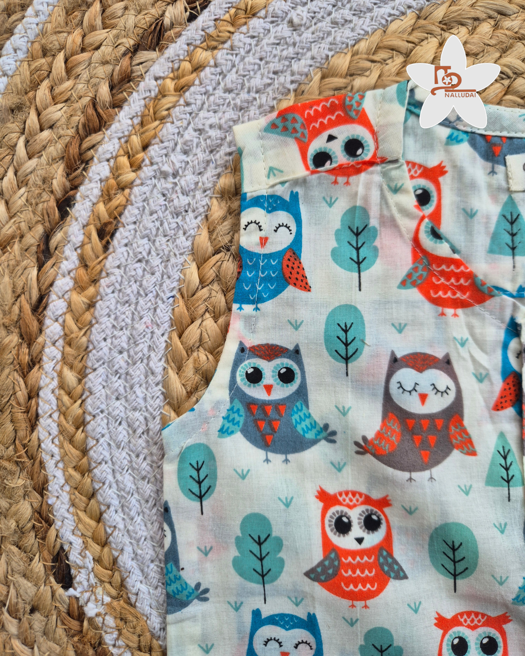 Owl Tales Sleeveless Co-ord Set