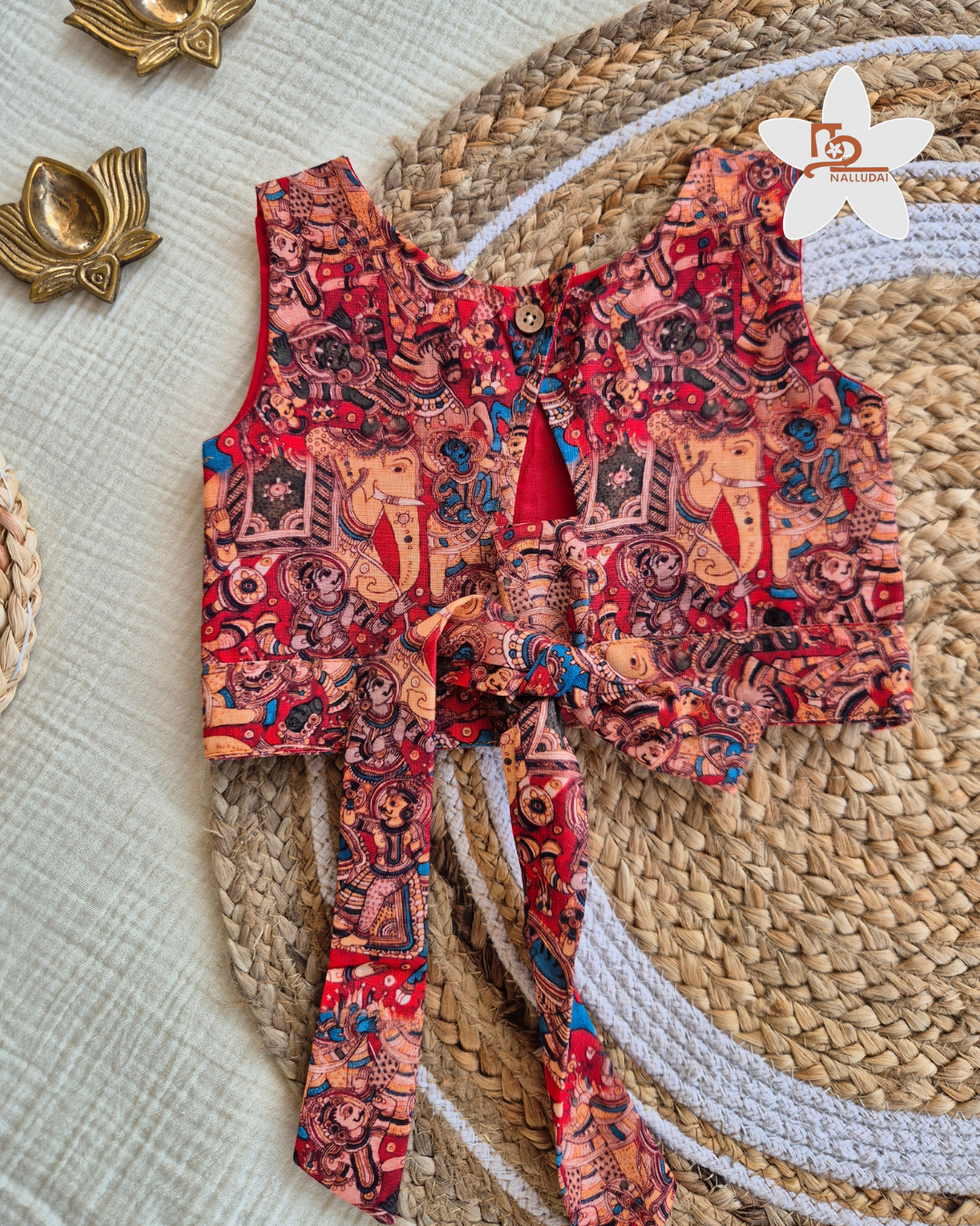 Onam Folklore Skirt & Top set