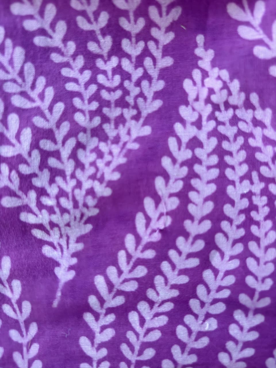 Lilac leaf A-Line Frock