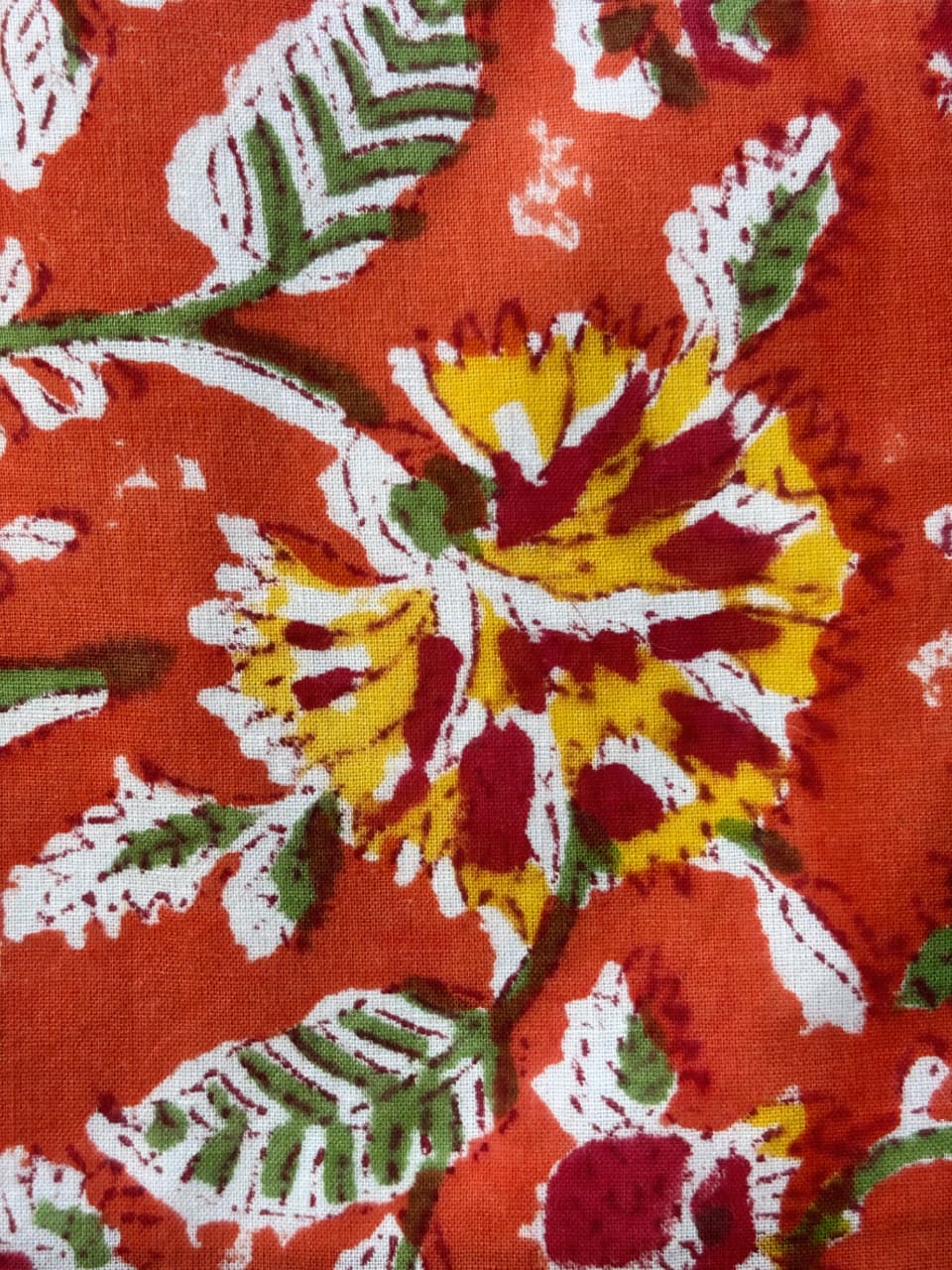 Coral Garden A-Line Frock