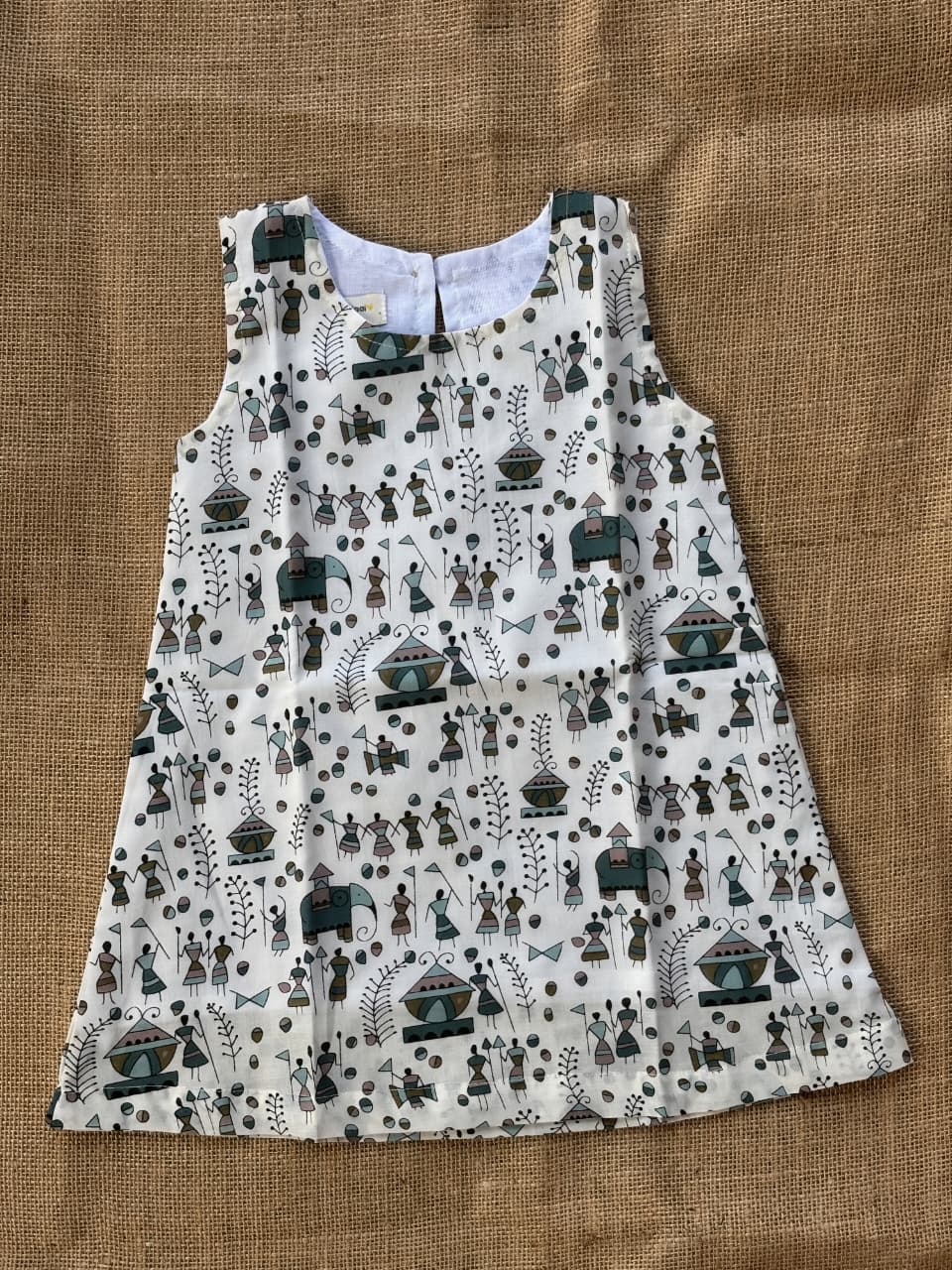 Tribal Tales A-line Frock