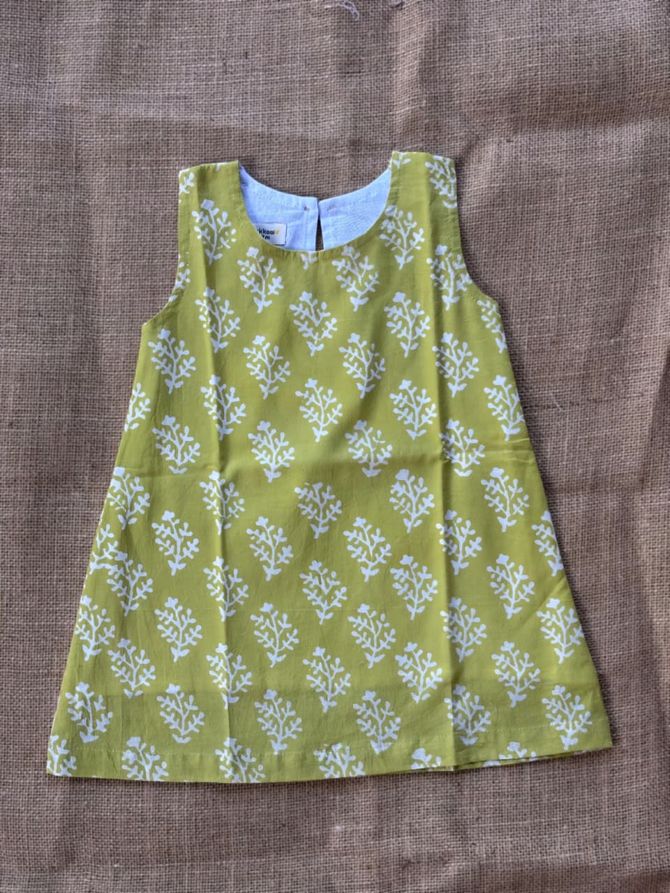 Fresh Fern  A-Line Frock
