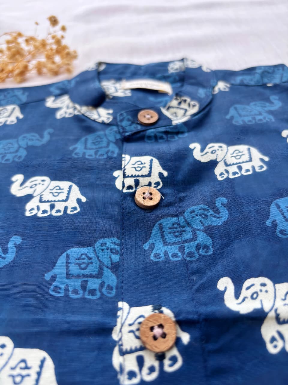Royal Blue Elephant Shirt